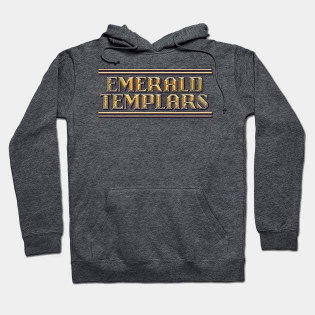 Emerald Templars Logo Hoodie by TheGeekLyfe